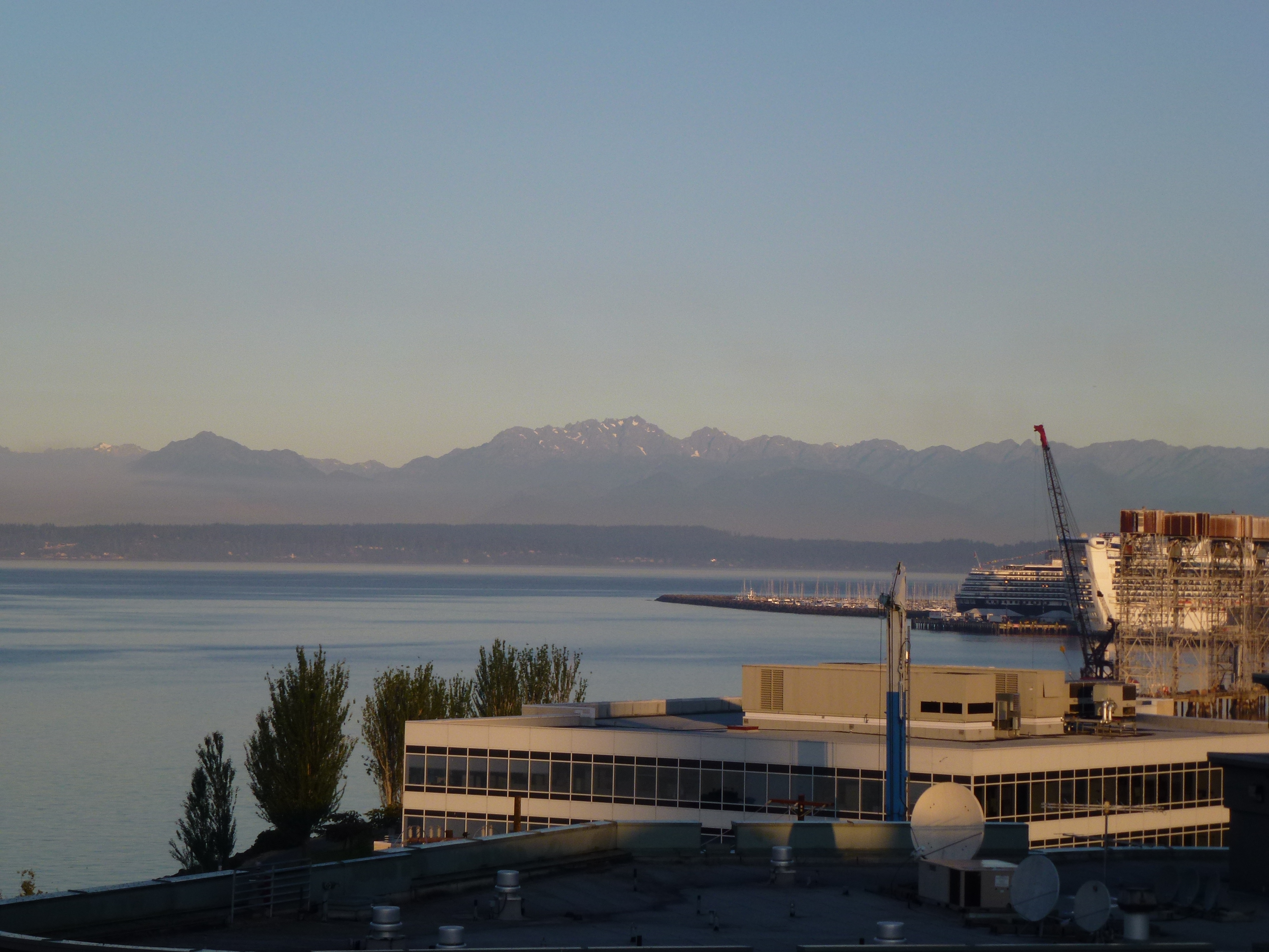 The Northwest view from out apartment.