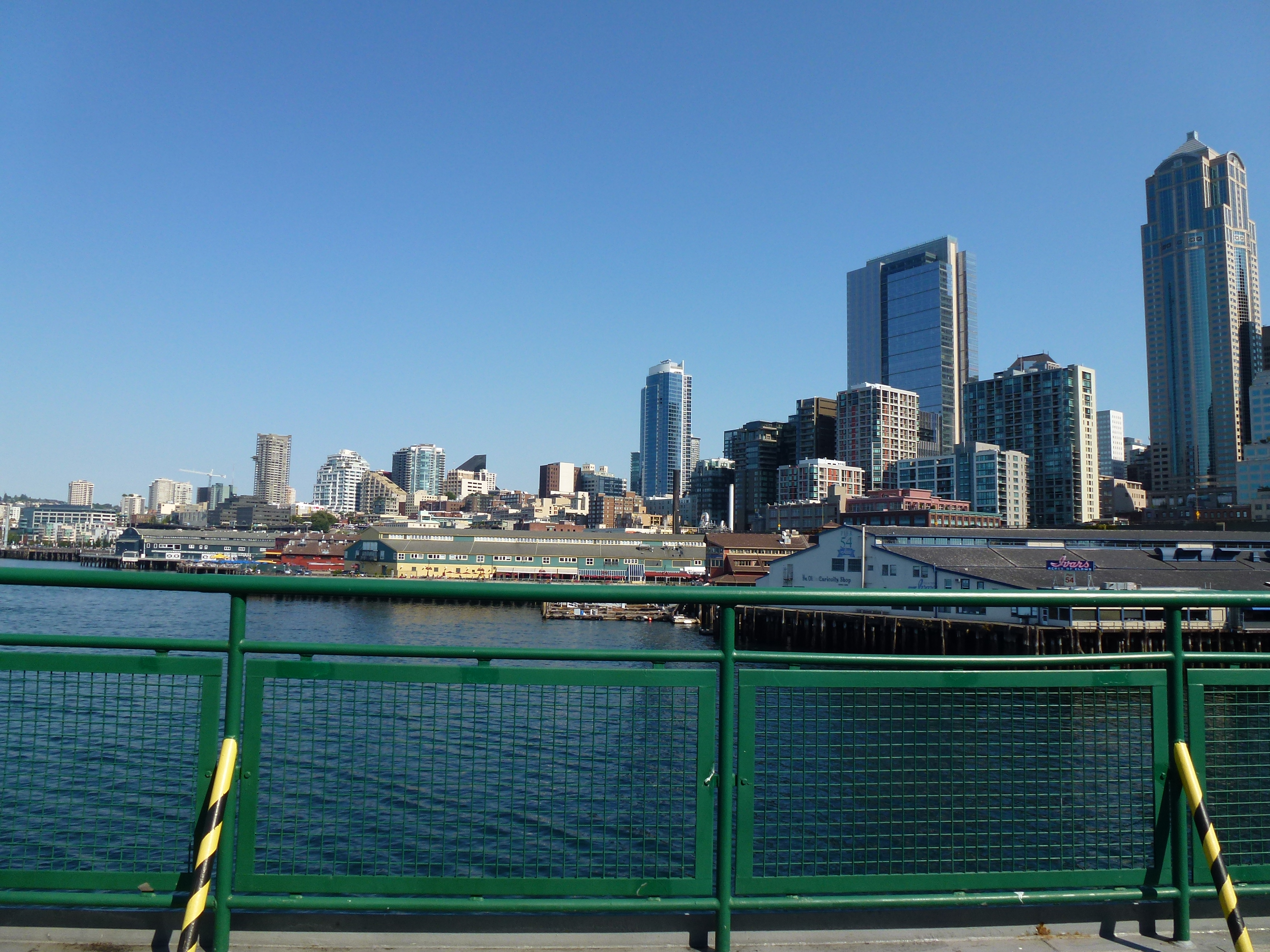 Seattle from the Bainbridge Ferry