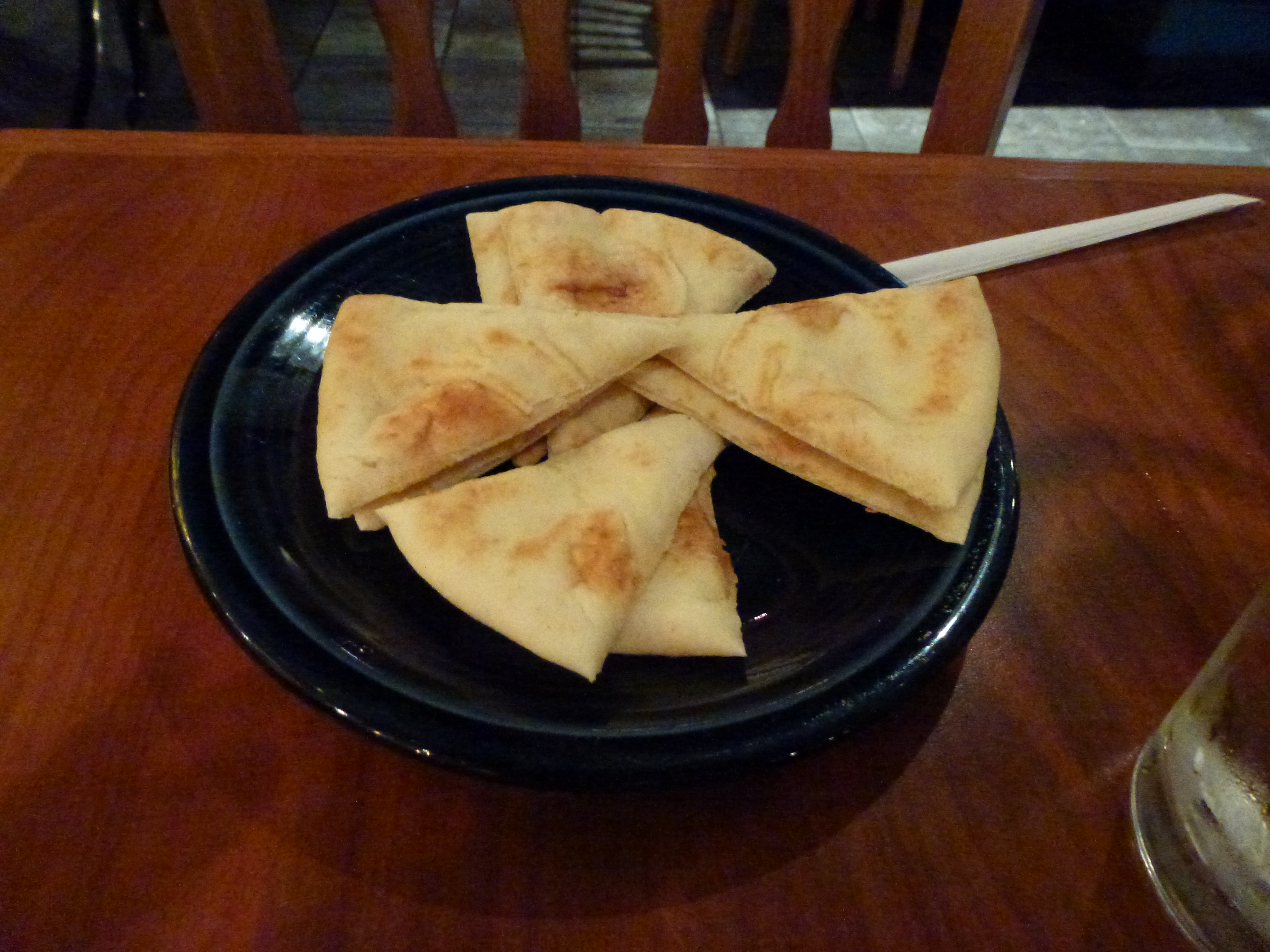 Extra Pita, you know, just in case