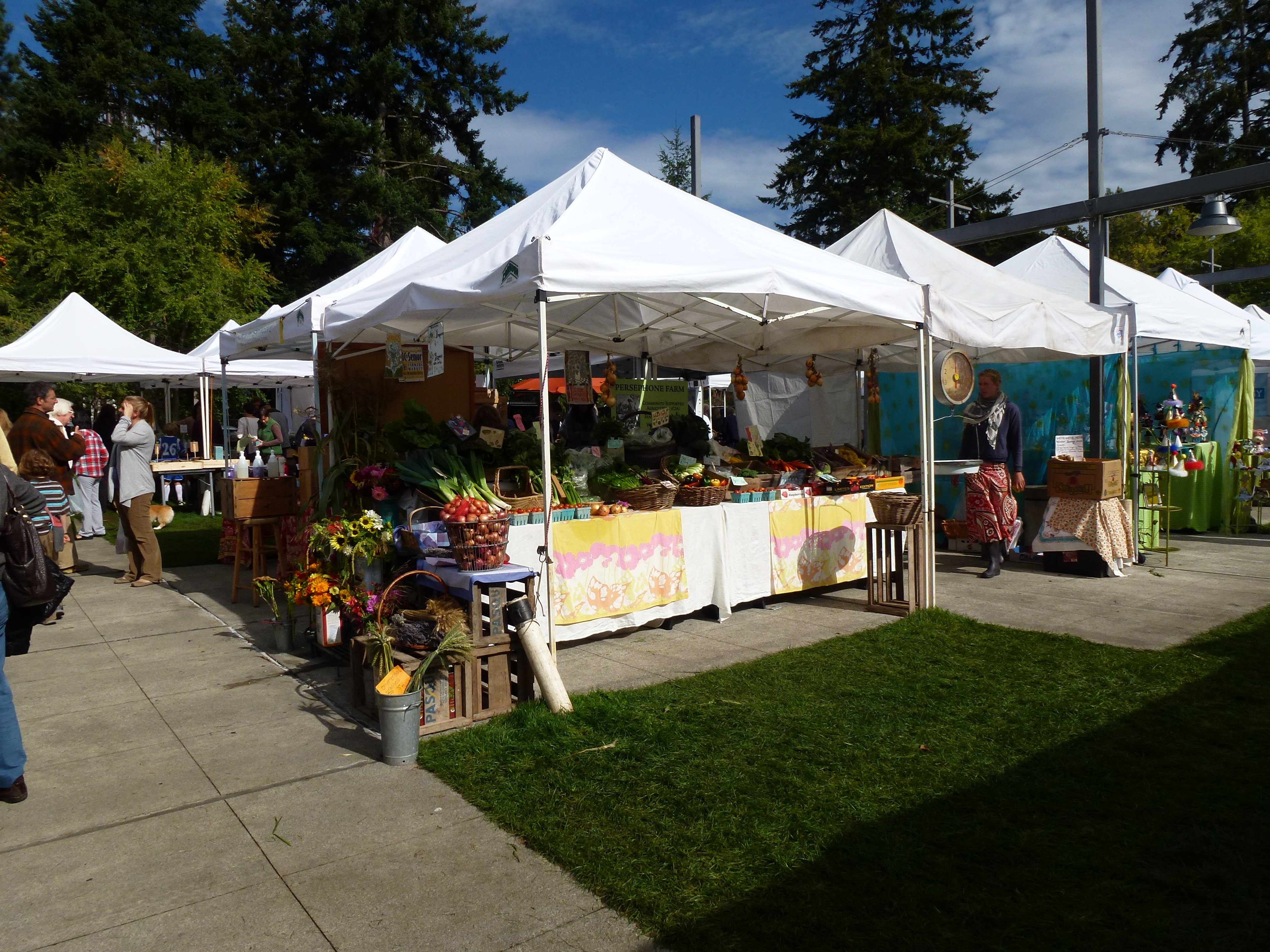 Farmers Market, exciting! We are getting old.