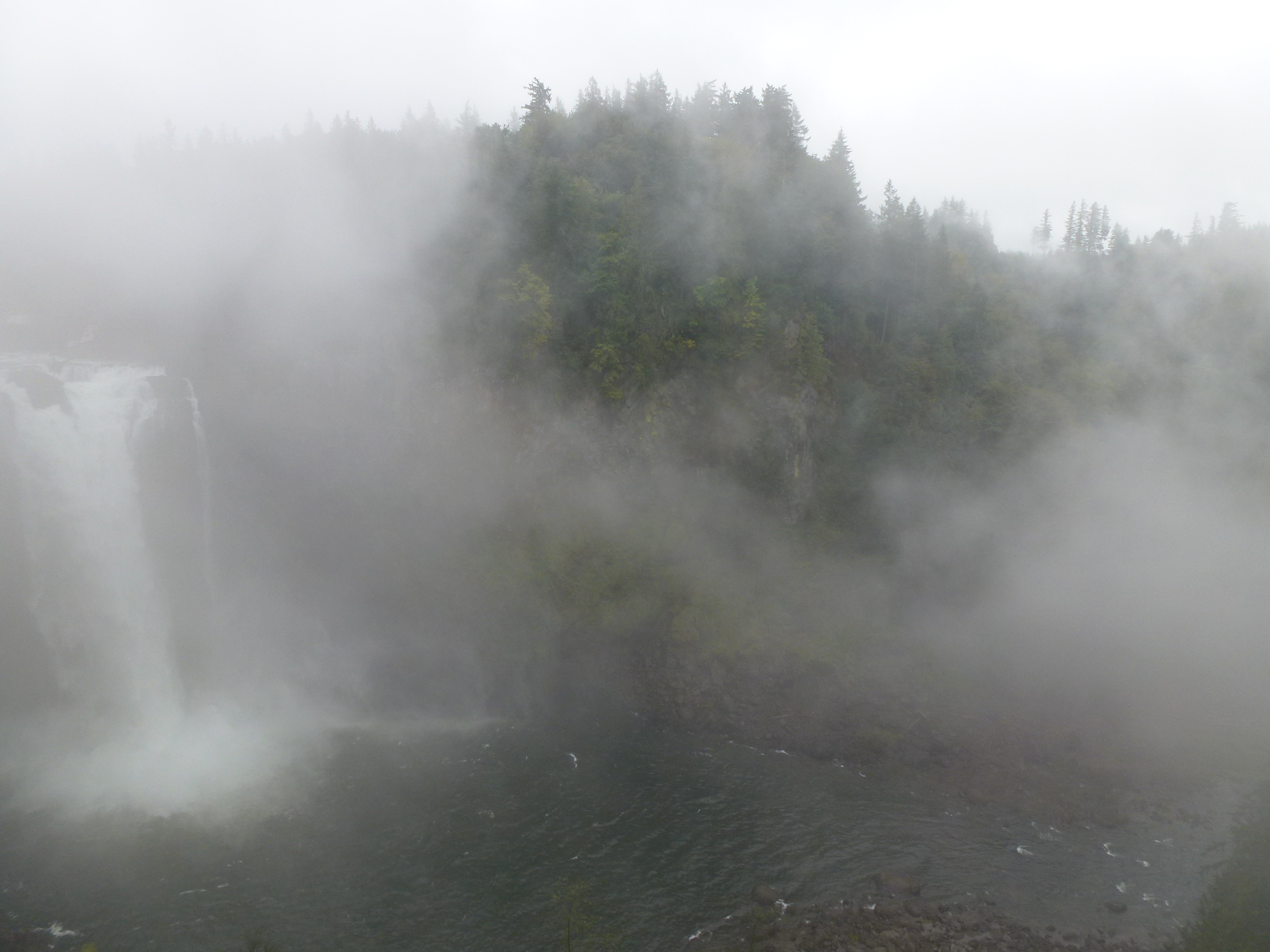 The basin of the falls