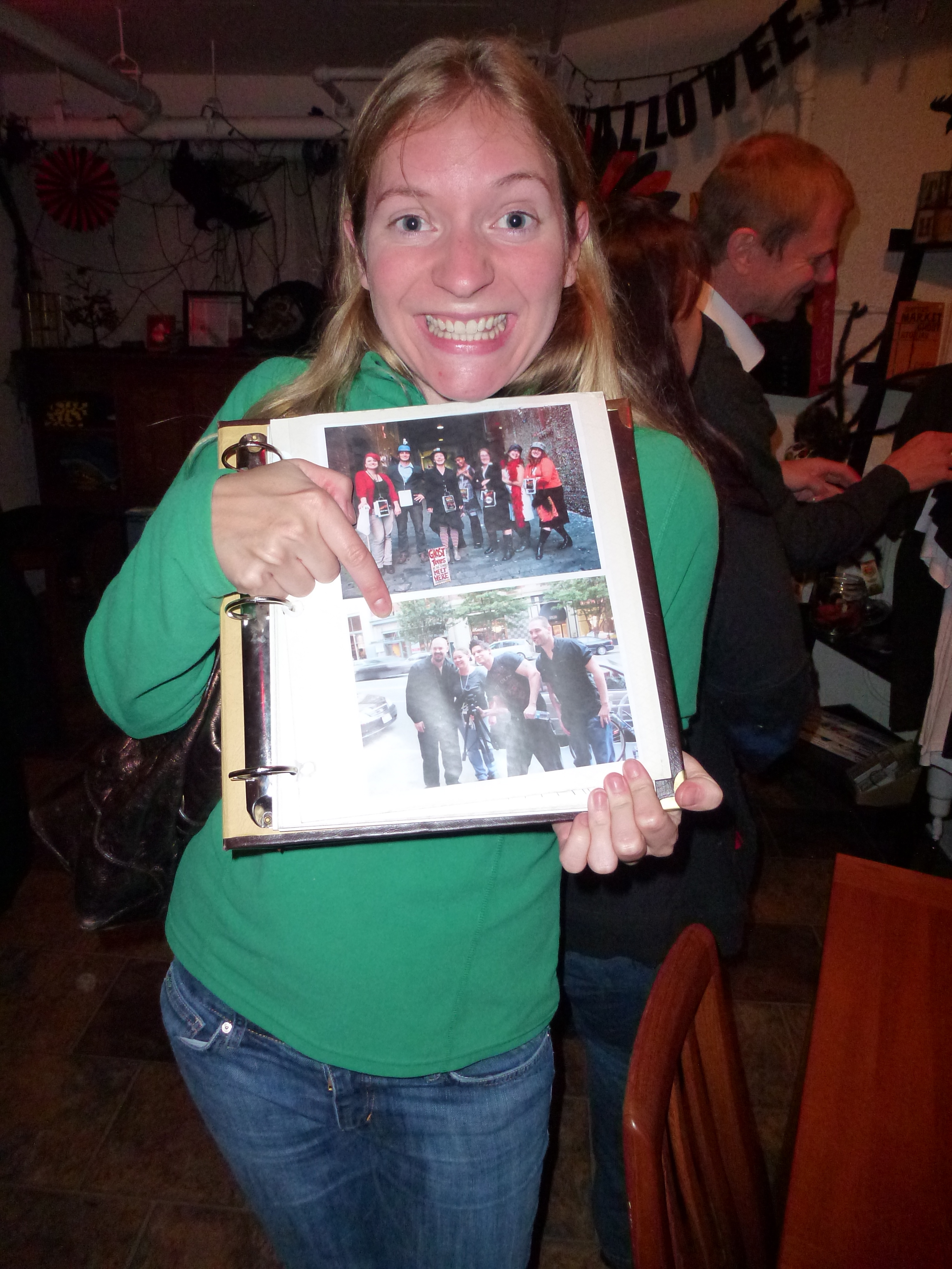 Look how excited I was!