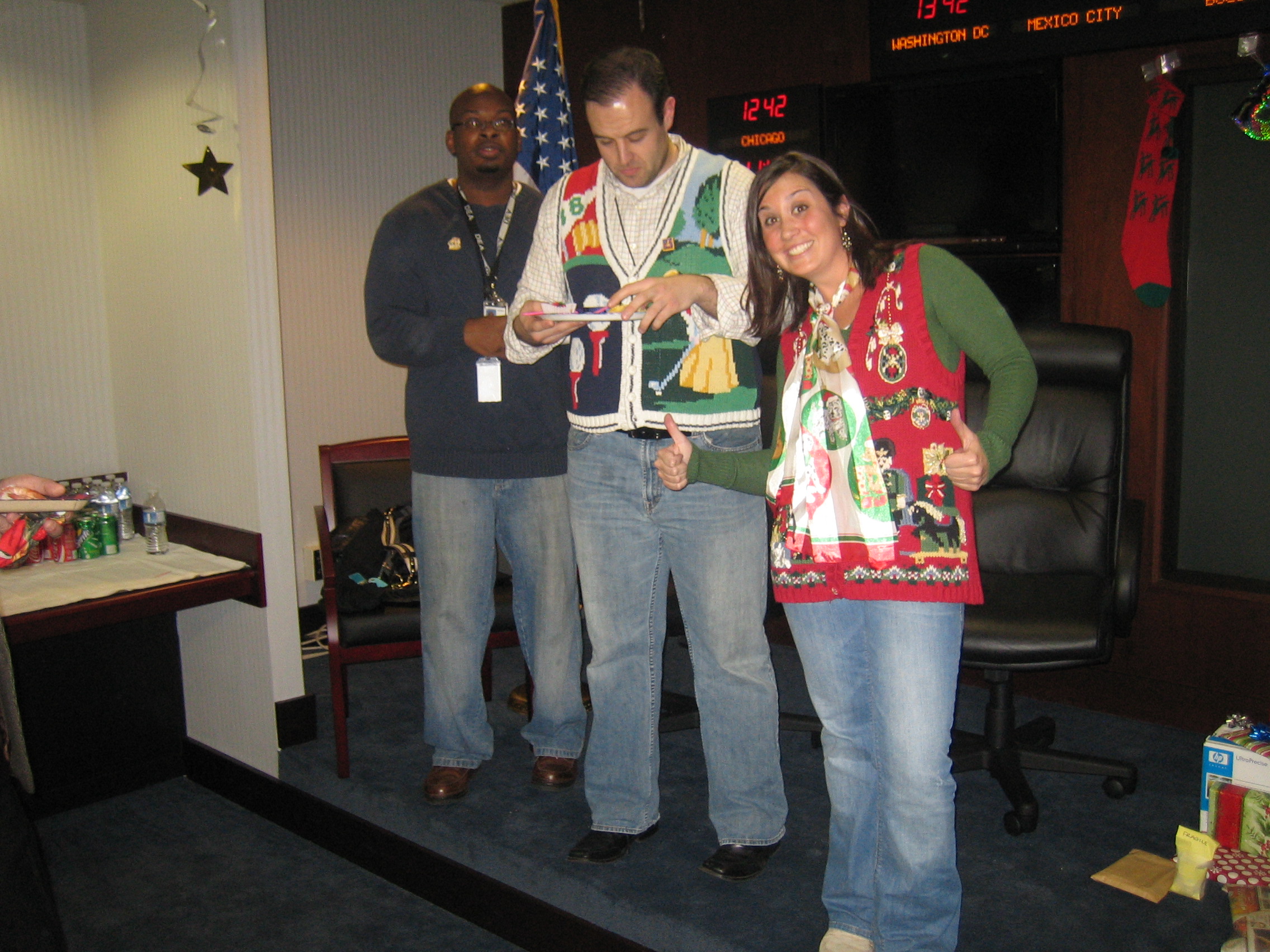 She would've won if she hadn't admitted her sweater vest was a ringer.