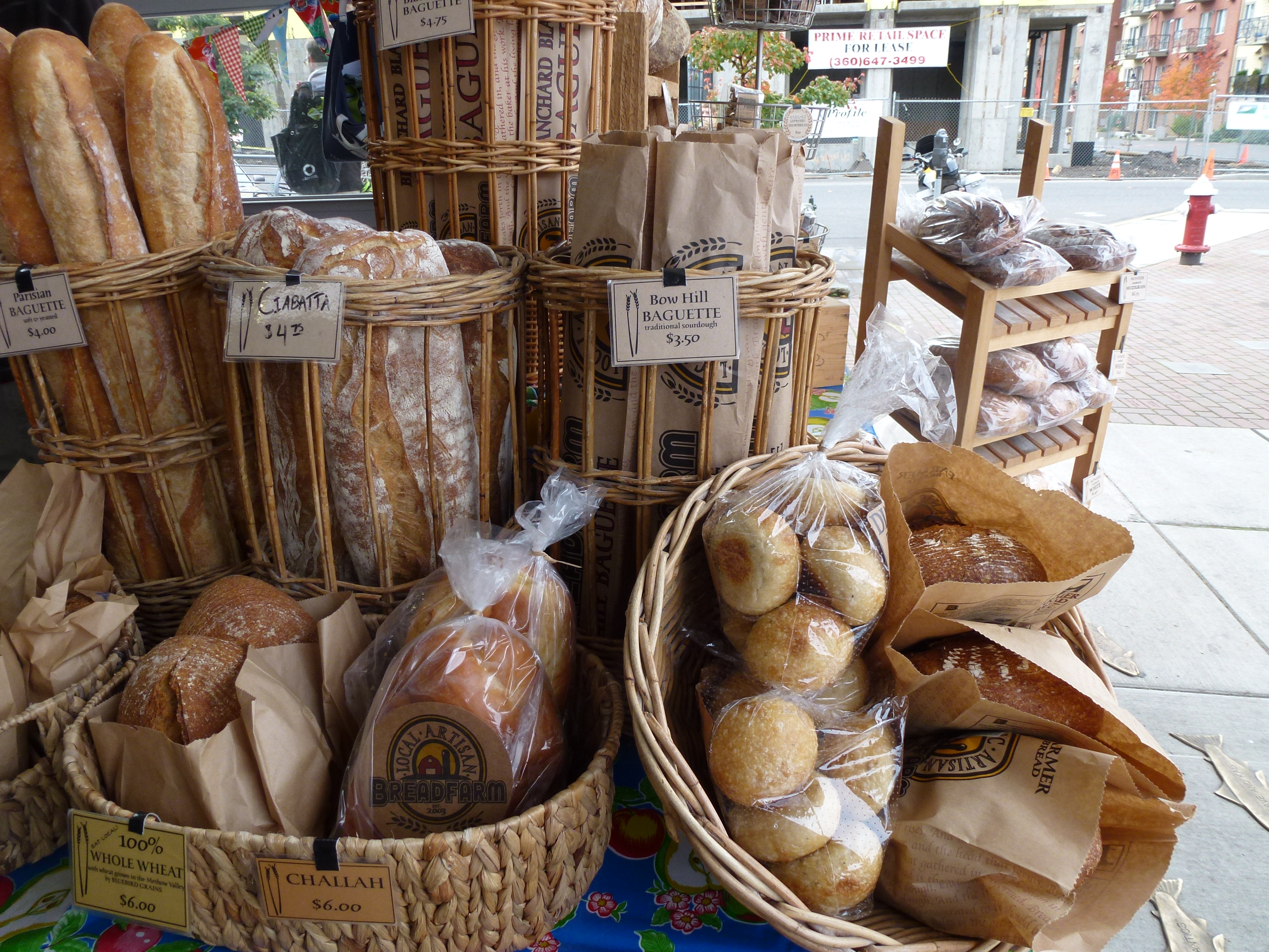 Various good breads