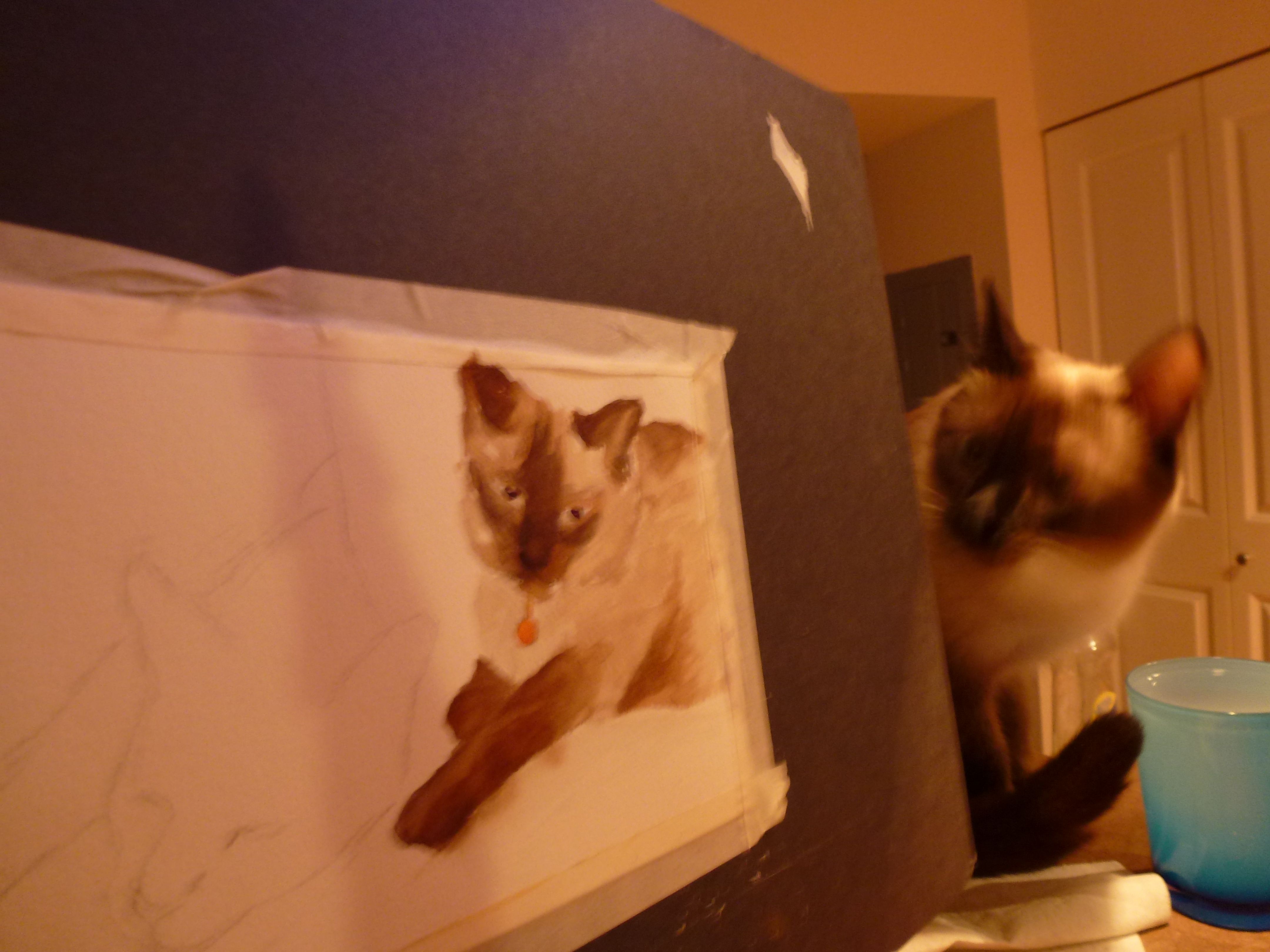 Hank Investigates Mali's portrait