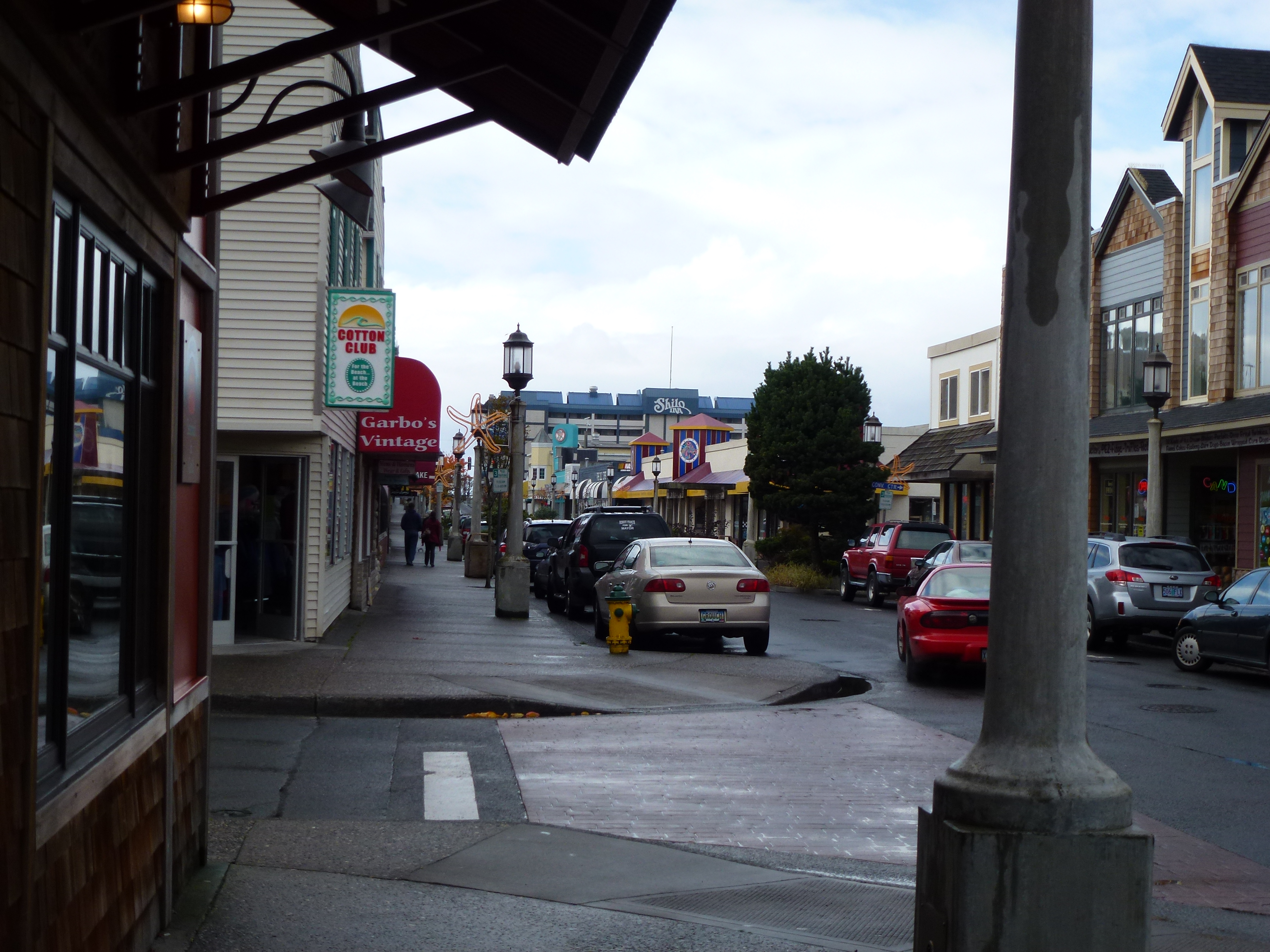The glamorous town of Seaside, OR