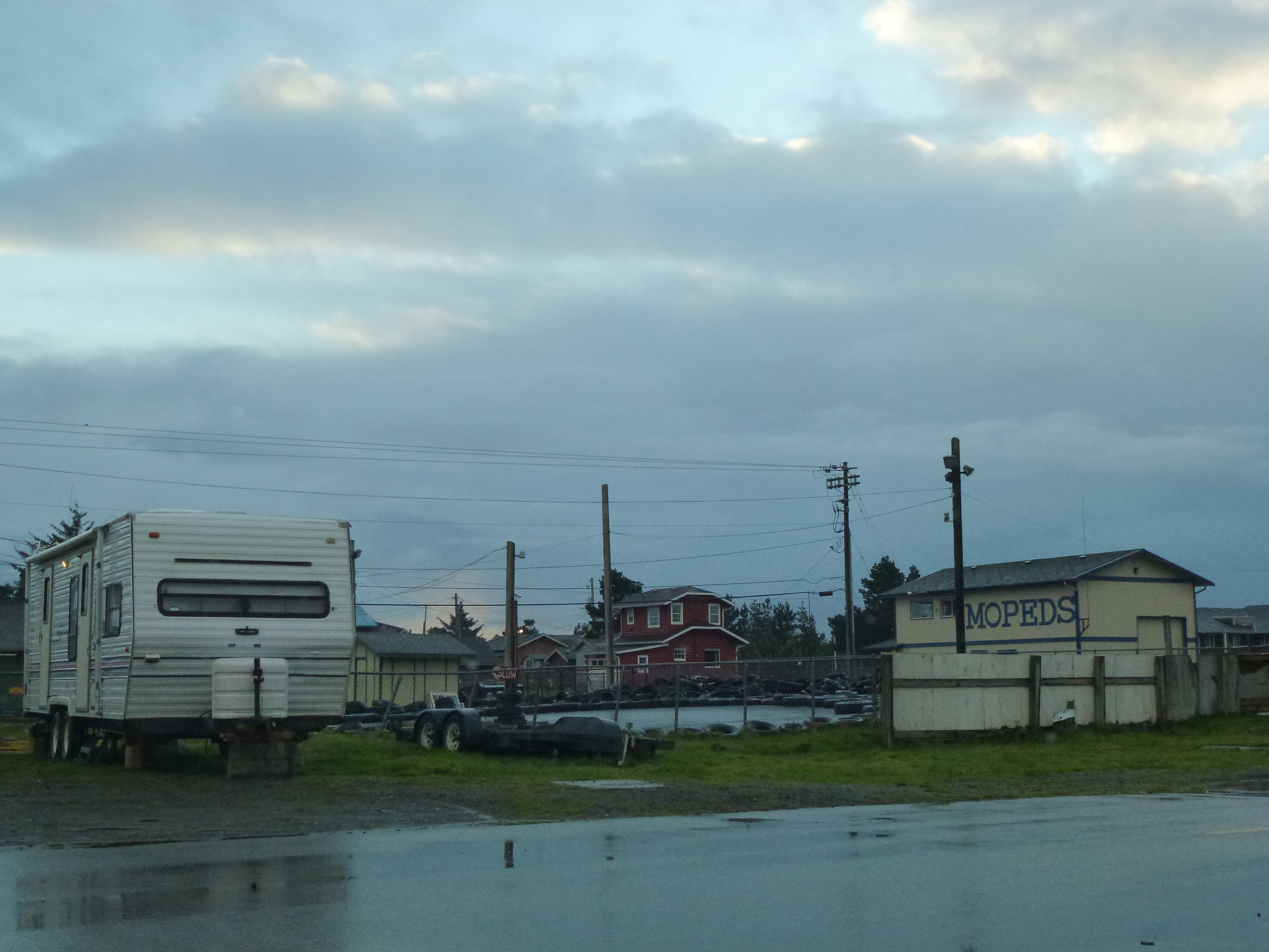 Long Beach, Washington. This is part of the main street.