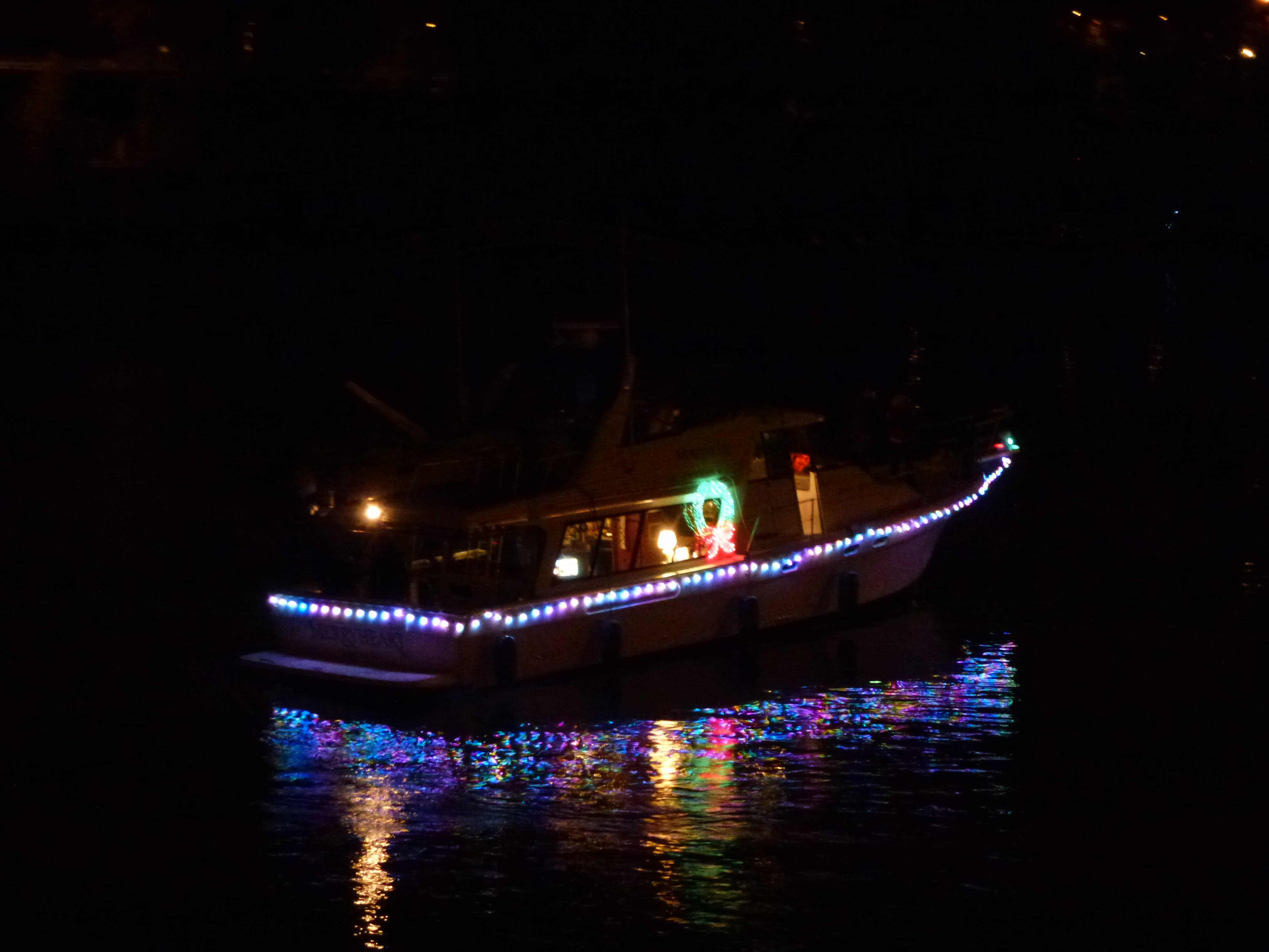 This boat was clearly up to no good. It had a very ominous aura.